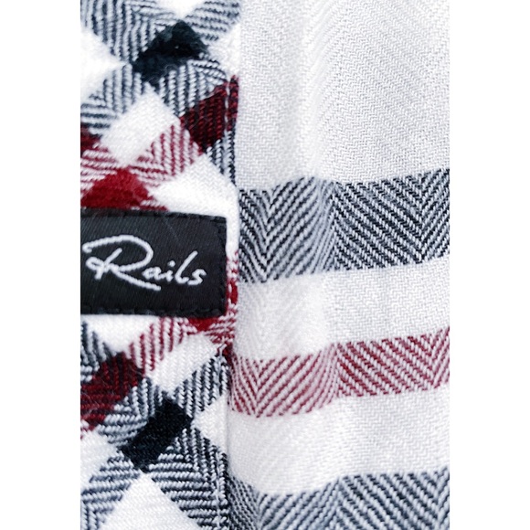 Rails Hunter Plaid Buttondown Top - Picture 4 of 5